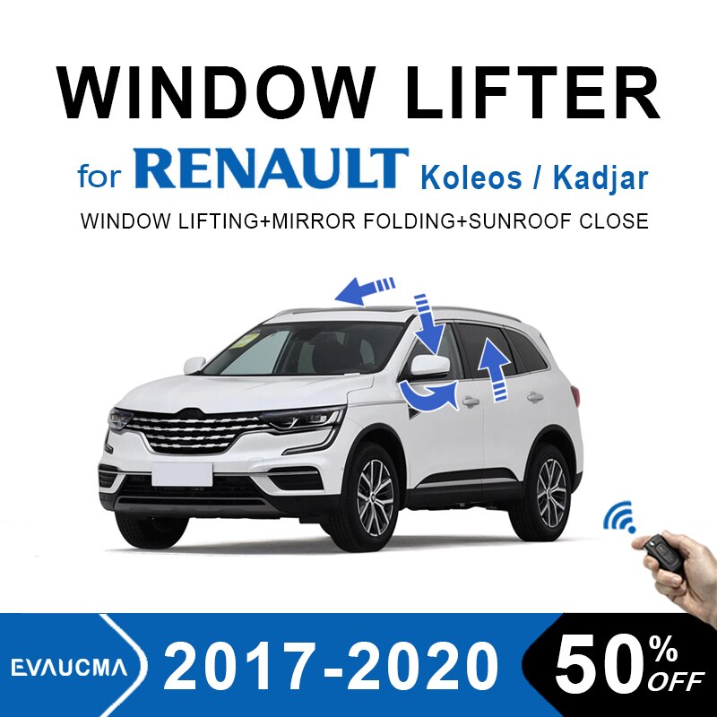 RENAULT Koleos Kadjar 2017-2021  â ݱ Ʈ ̷  Ŭ¡,  ݱ ڵ ˶, Ŀ  2018 2019